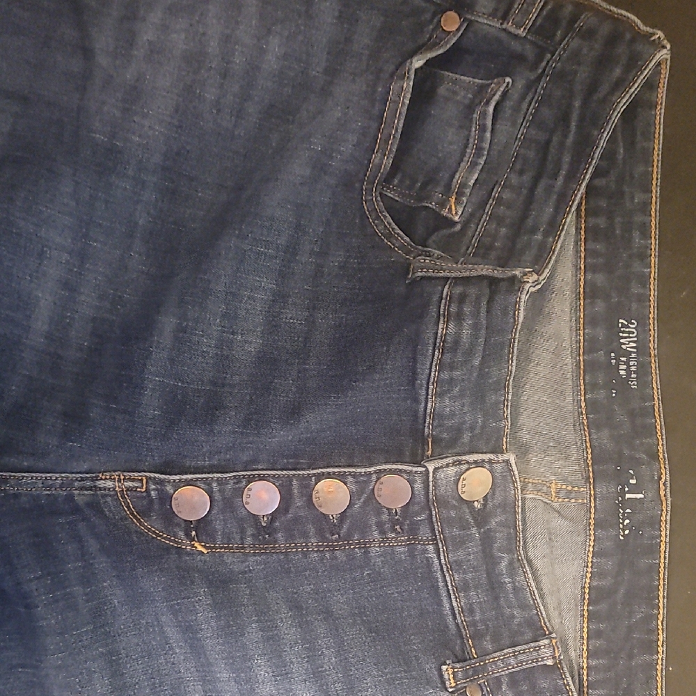 a.n.a High Rise Dark Blue Jeans